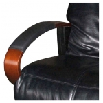 Custom chair armrest covers protect and cushion with several colors of soft and durable vinyl available